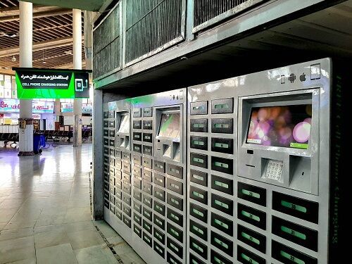 ایستگاه‌های شارژ هوشمند تلفن همراه در پایانه‌های تهران راه‌اندازی می‌شود