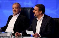 میزگرد سیاسی با حضور مسعود پزشکیان و محمدجواد ظریف (32)