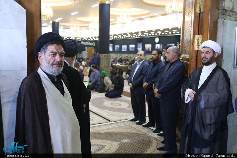 مراسم بزرگداشت چهلمین سالگرد ارتحال آیت الله شهید سید مصطفی خمینی(س) در نجف اشرف