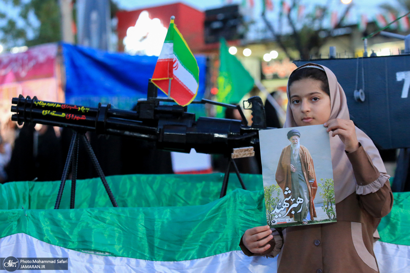 رزمایش «دختران جان‌فدای ایران» در فسا