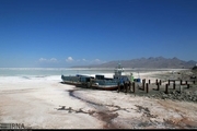 آخرین تصاویر از دریاچه ارومیه‎