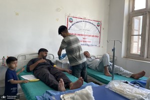 نذر خون به مناسبت تاسوعای حسینی در کشمیر هند