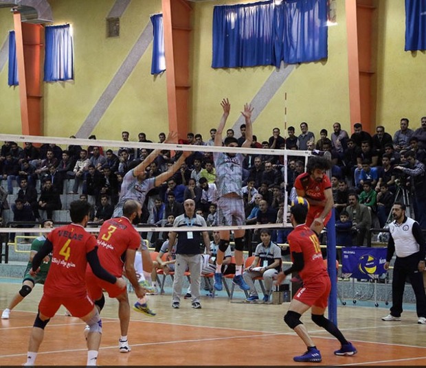 لیگ برتر والیبال خاتم اردکان بر شهرداری تبریز غلبه کرد