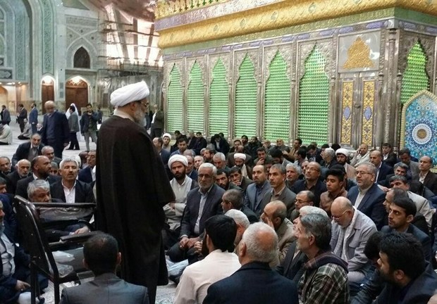 حضور اعضای شورای مرکزی «جمنا» در حرم امام خمینی