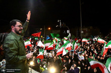 بیست و ششمین شب اجتماع پرشور مردمی در محله نیروی هوایی