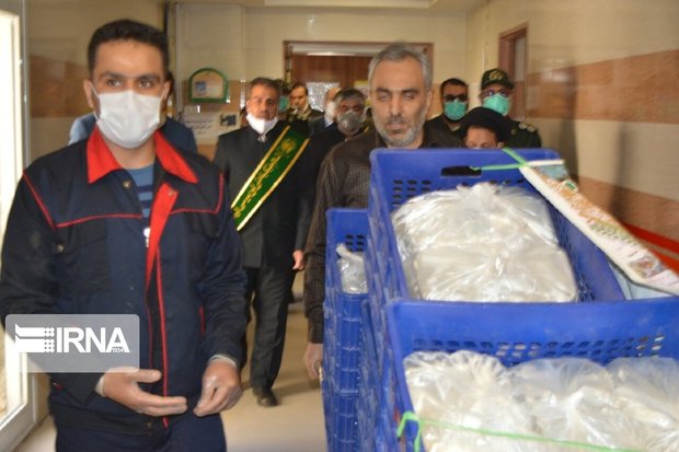 توزیع هزار و ۲۰۰ بسته متبرک رضوی در بیمارستان‌های خراسان شمالی