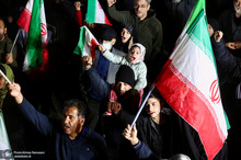 چهل و پنجمین شب اجتماع پر شور مردم در میدان هروی