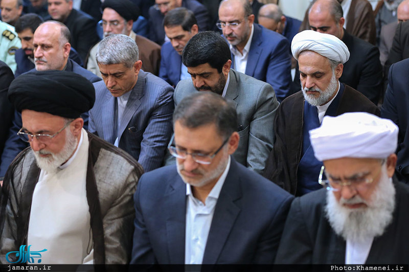 دیدار مسئولان و دست‌اندرکاران حج با رهبر معظم انقلاب