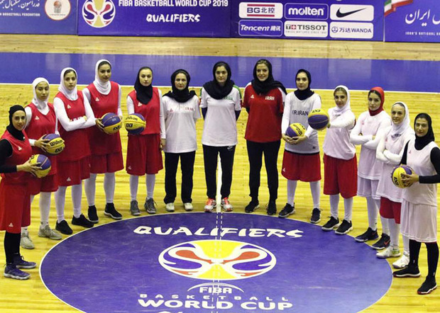 تیم ملی بسکتبال سه نفره زنان در گرگان اردو زد