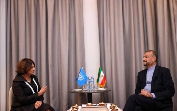 دیدار معاون دبیرکل سازمان ملل با وزیر خارجه ایران