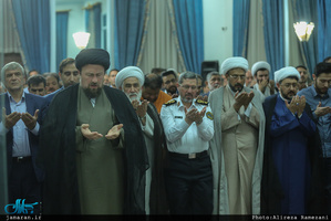 دیدار اعضای ستاد مرکزی بزرگداشت امام خمینی(س) با سید حسن خمینی