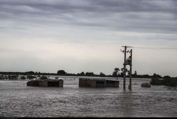 19 روستای شهرستان باوی در خطر سیلاب کارون و دز هستند