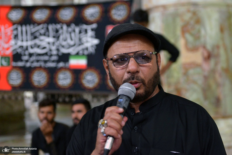 مراسم عزاداری پاکستانی ها در حرم مطهر امام خمینی (س)