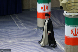 حضور رهبر معظم انقلاب اسلامی در انتخابات ریاست جمهوری چهاردهم