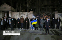 حمایت مردم تهران از مردم اوکراین پس از حمله روسیه (14)
