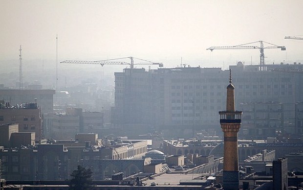 تداوم آلودگی هوای مشهد 10 روزه شد