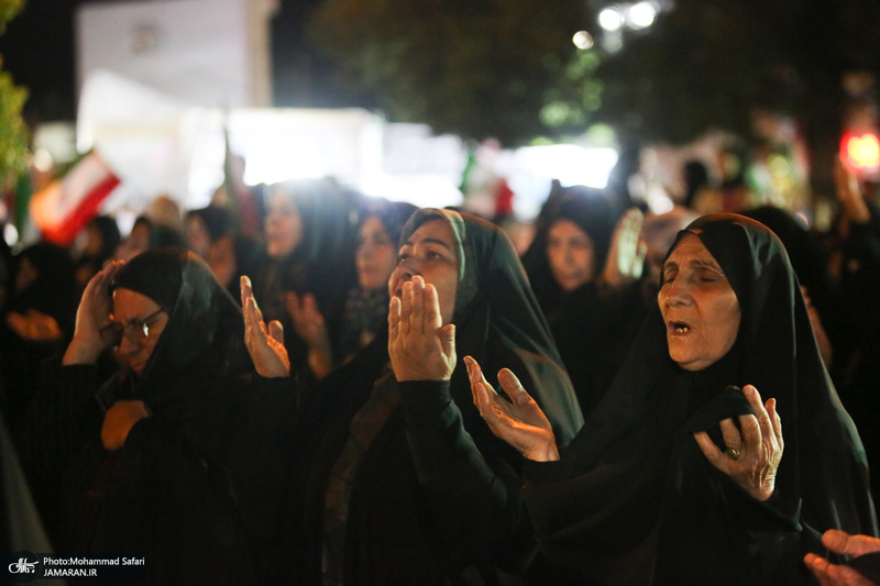 پنجاه و پنجمین شب اجتماع پر شور مردم در فسا