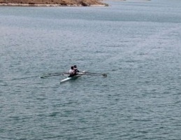 برگزاری اردوی تیم ملی قایقرانی روئینگ در ابهر
