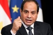 رئیس‌جمهور مصر: برای تحقق آشتی ملی فلسطین تلاش می‌کنیم