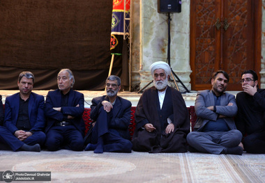 مراسم عزاداری  شب 28 صفر  در حرم مطهر امام خمینی(س)