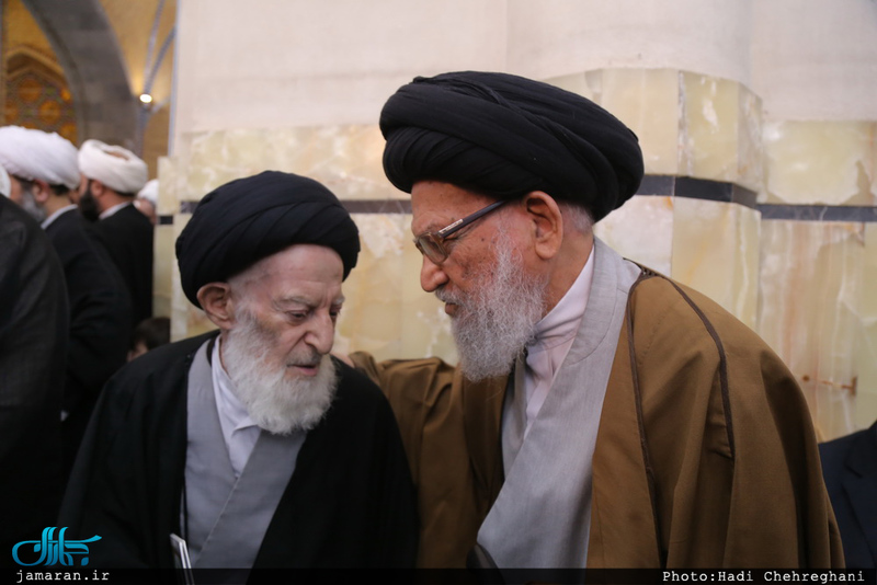 مراسم بزرگداشت آیت الله نصرالله شاه آبادی(ره) در مسجد اعظم قم