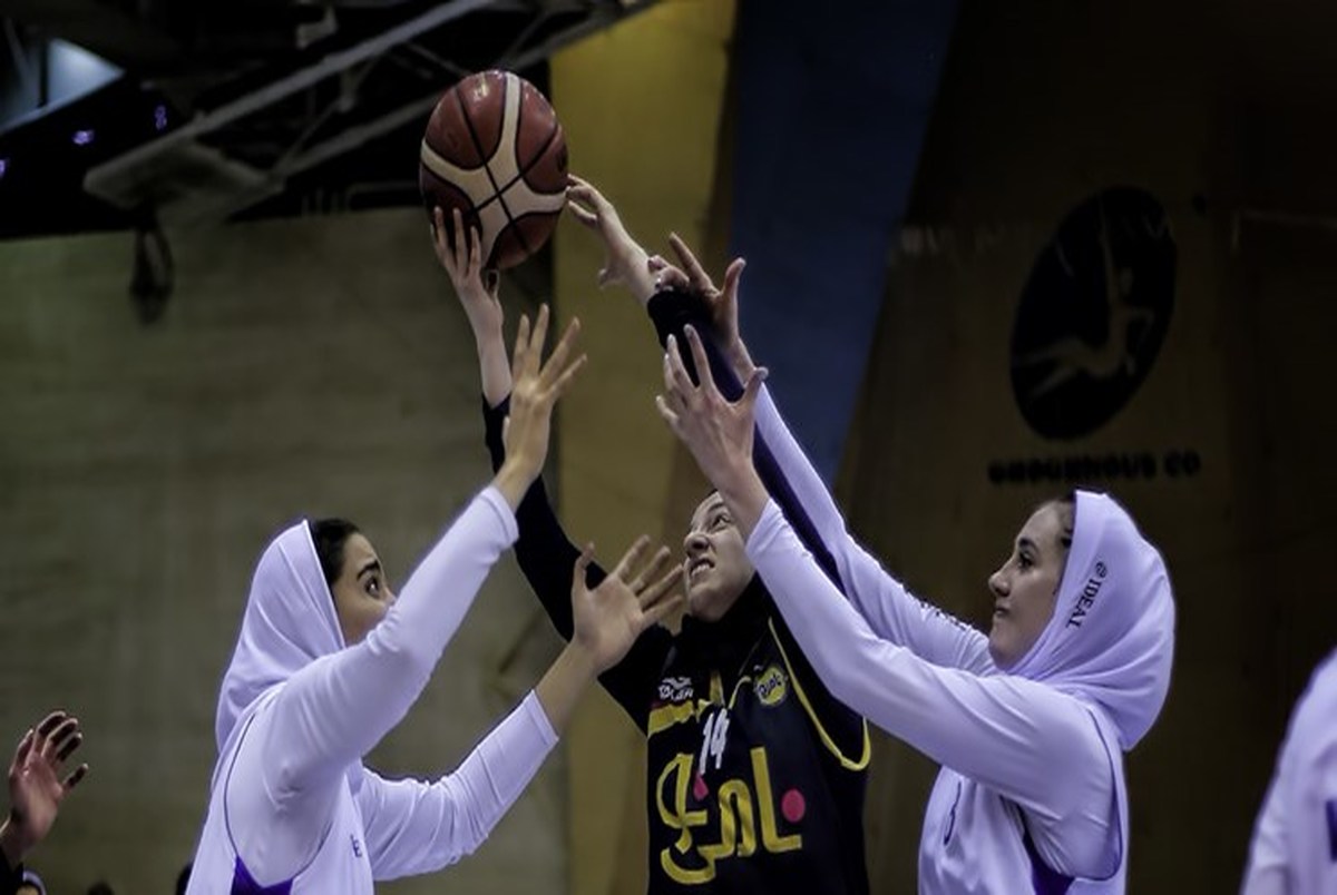 پیروزی دختران بسکتبالیست ایران در مسابقات غرب آسیا
