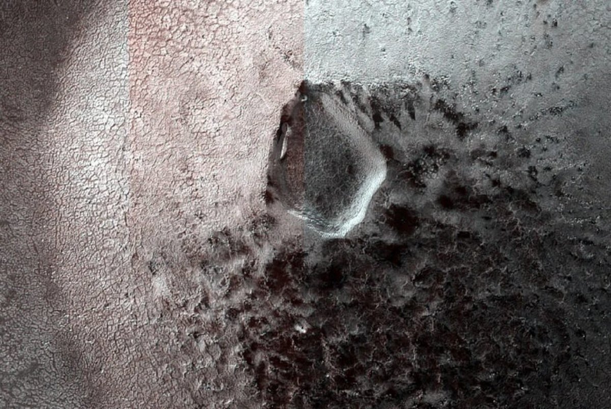انتشار تصاویری شبیه عنکبوت از سطح مریخ
