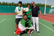 درخشش تنیس بازان ایرانی در مسابقات زیر 13 سال غرب آسیا