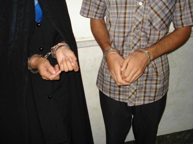 زوج قاچاقچی با 20 کیلوگرم تریاک در گرمه دستگیر شدند