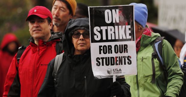 عکس/ اعتصاب معلمان آمریکایی