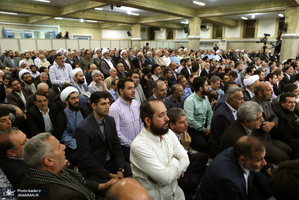 دیدار مسئولان نظام و سفرای کشورهای اسلامی با رهبر معظم انقلاب
