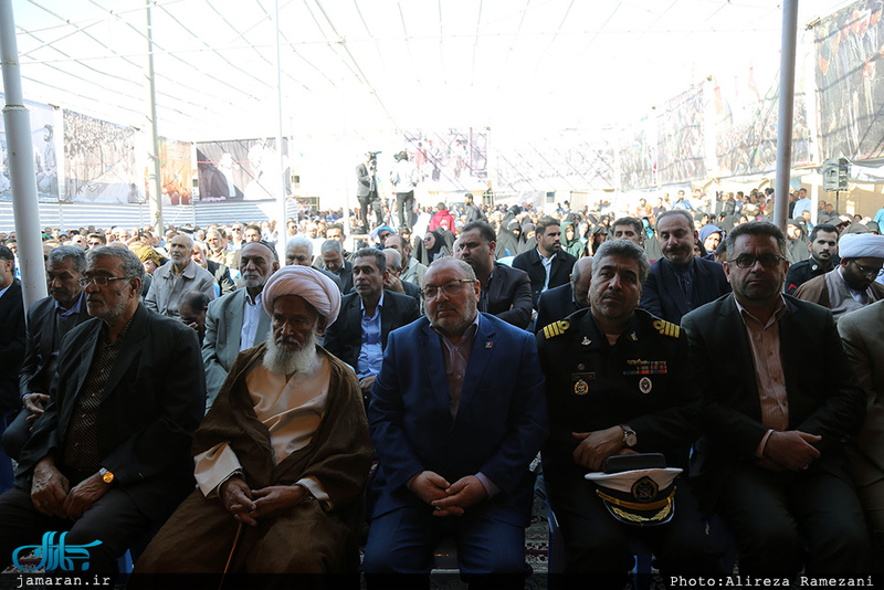 دومین روز سفر سید علی خمینی به استان خوزستان(آبادان و شلمچه)