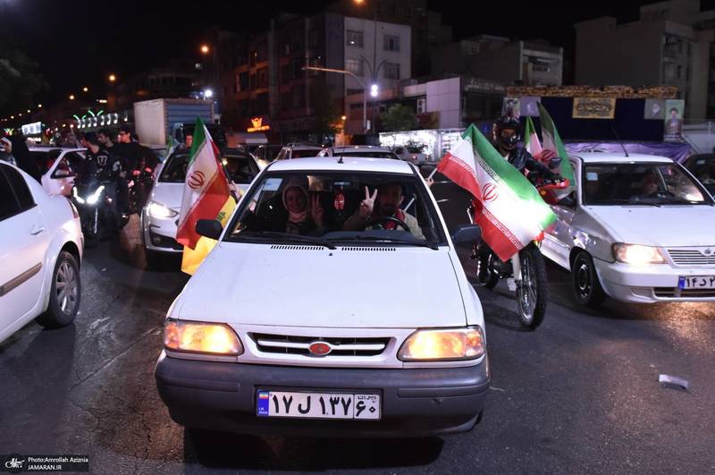 پنجاه و ششمین شب اجتماع پر شور مردم در میدان جمهوری اسلامی