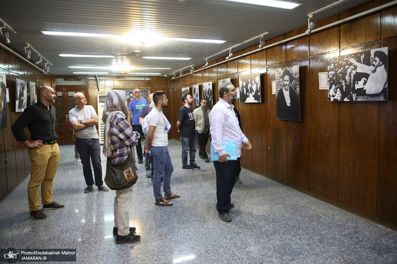 بازدیدجمعی از گردشگران کشور ایتالیا از جماران