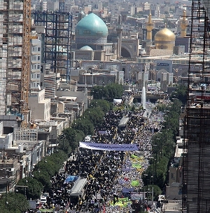 راهپیمایی روز قدس در 120 نقطه  خراسان رضوی برگزار می شود