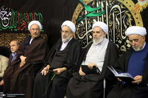 مراسم بزرگداشت آیت الله رحمت (ره) در حسینیه جماران - 2