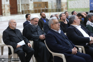 تجدید میثاق رئیس و جمعی از نمایندگان مجلس شورای اسلامی با آرمان‌های امام خمینی(س)-2