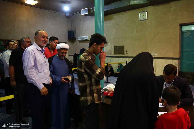 مرحله دوم انتخابات ریاست جمهوری چهاردهم در حسینیه جماران - 6
