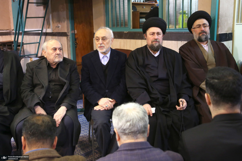 مراسم سالگرد رحلت آیت‌الله سید محمد موسوی بجنوردی در حسینیه جماران  -1