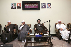 دیدارجمعی از علمای اهل سنت کشور سوریه با سید حسن خمینی