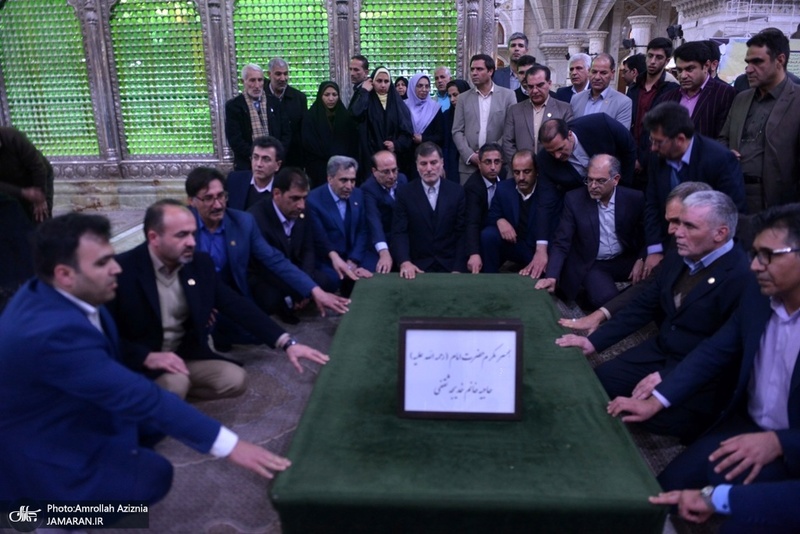 تجدید میثاق مدیران و کارکنان سازمان نظام پرستاری کشور با آرمان های حضرت امام(س)