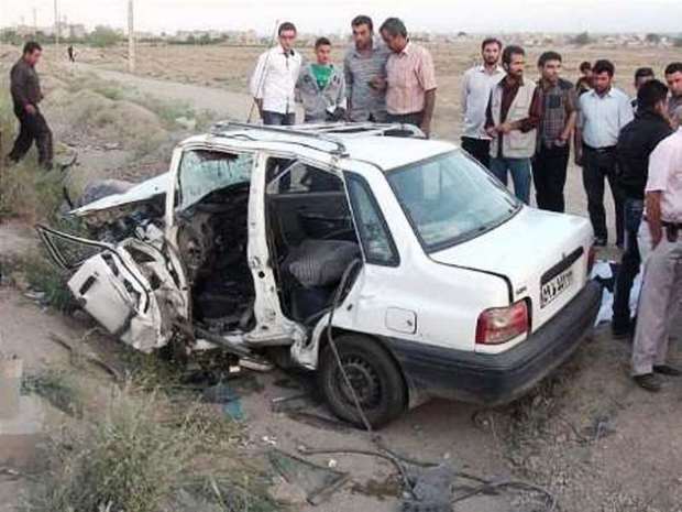 سوانح رانندگی در ایلام 2 کشته و 6 زخمی برجا گذاشت