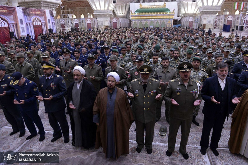 تجدید میثاق کارکنان ارتش جمهوری اسلامی با آرمان های امام خمینی(س)