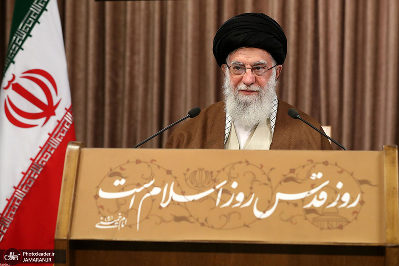 سخنرانی رهبر معظم انقلاب به‌مناسبت روز جهانی قدس