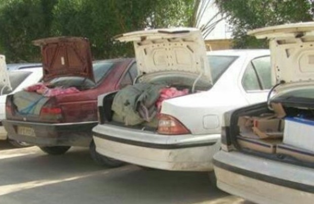 چهار دستگاه خودروی حمل کالای قاچاق در دیواندره توقیف شد