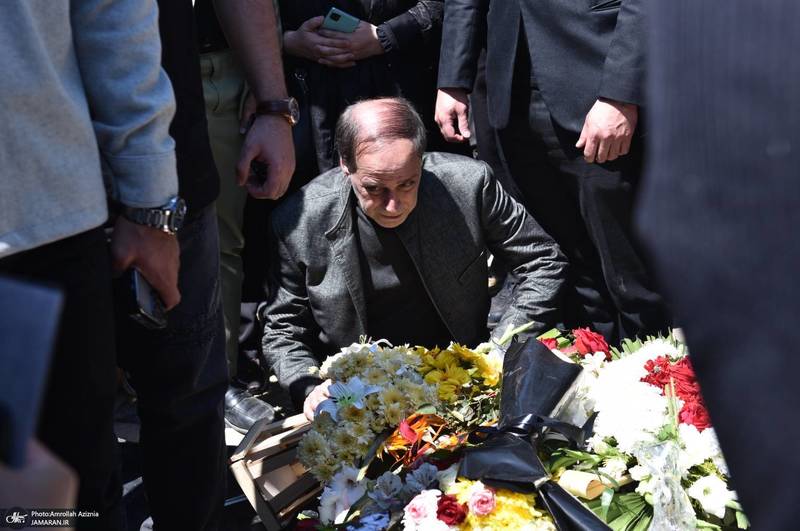 مراسم چهلمین روز درگذشت حمید هیراد در بهشت زهرا