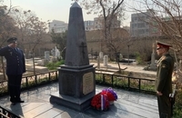 ادای احترام سفیر روسیه در تهران به سربازان شوروی که در ایران کشته شدند (4)