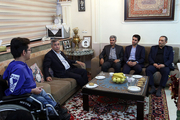 معاون سیاسی و امنیتی استاندار آذربایجان‌شرقی با خانواده شهید غضنفری دیدار کرد