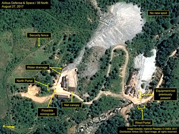 200 کشته در ریزش تونل در سایت هسته‎ ای کره شمالی+ عکس