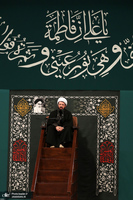 عزاداری شب شهادت حضرت زهرا (س) در حسینیه امام خمینی(ره)